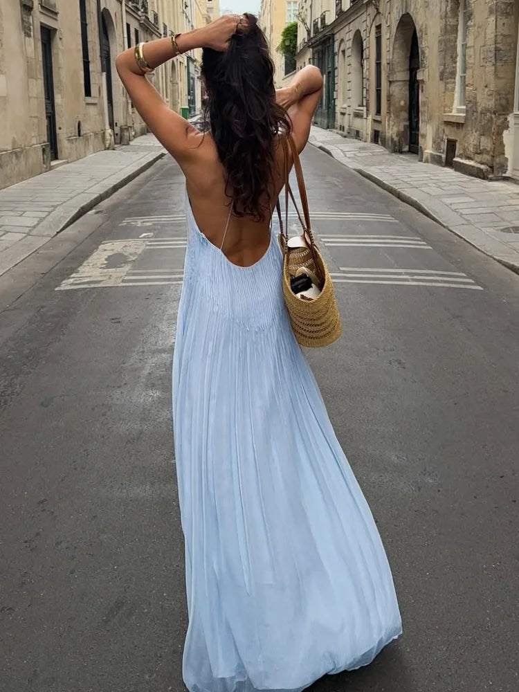 Penelope - Flowing Pleated Dress