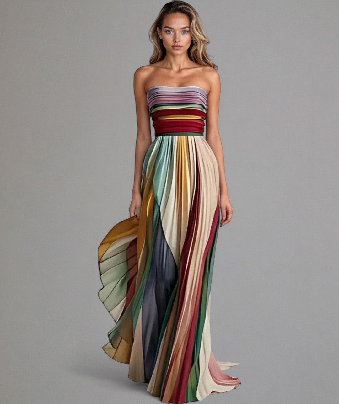 Nadine - Elegant Flowing Dress