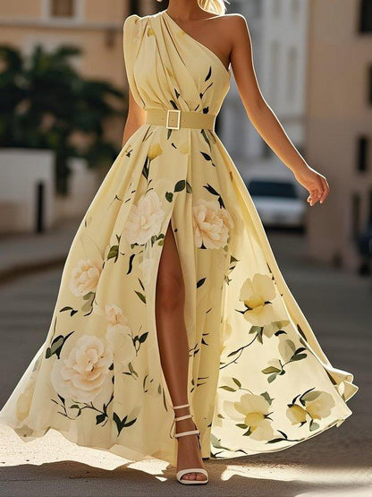 Yvonne - Flowing Chiffon Dress