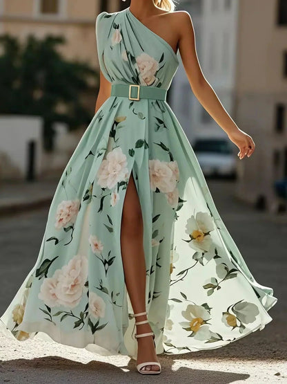 Yvonne - Flowing Chiffon Dress