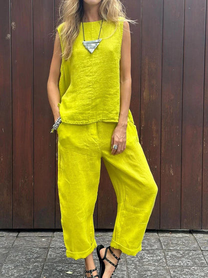 Joy - Breezy Linen Set