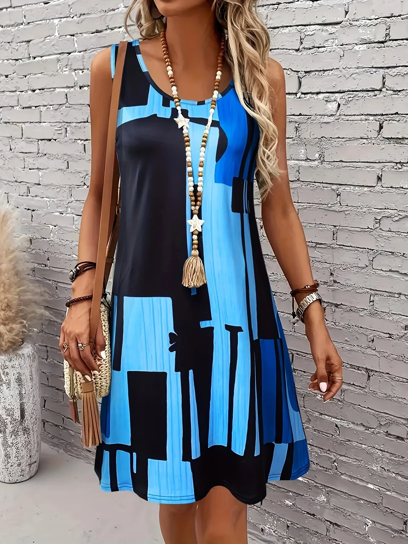 Darla - Silky A-Line Dress