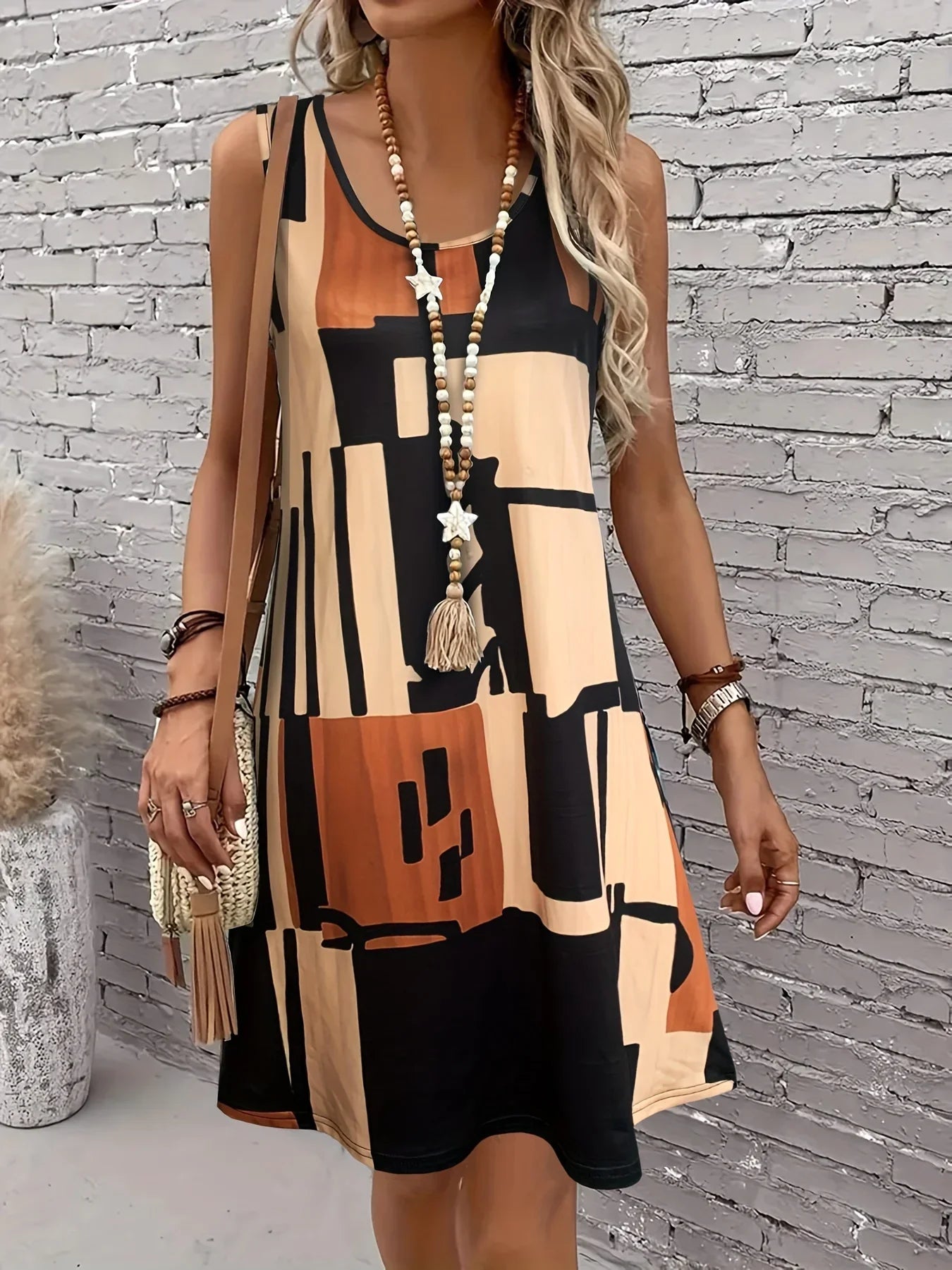 Darla - Silky A-Line Dress