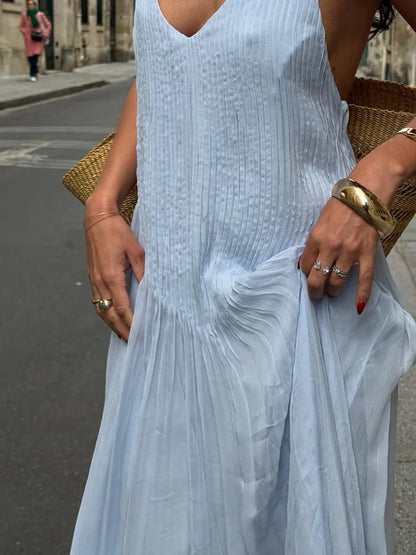 Penelope - Flowing Pleated Dress