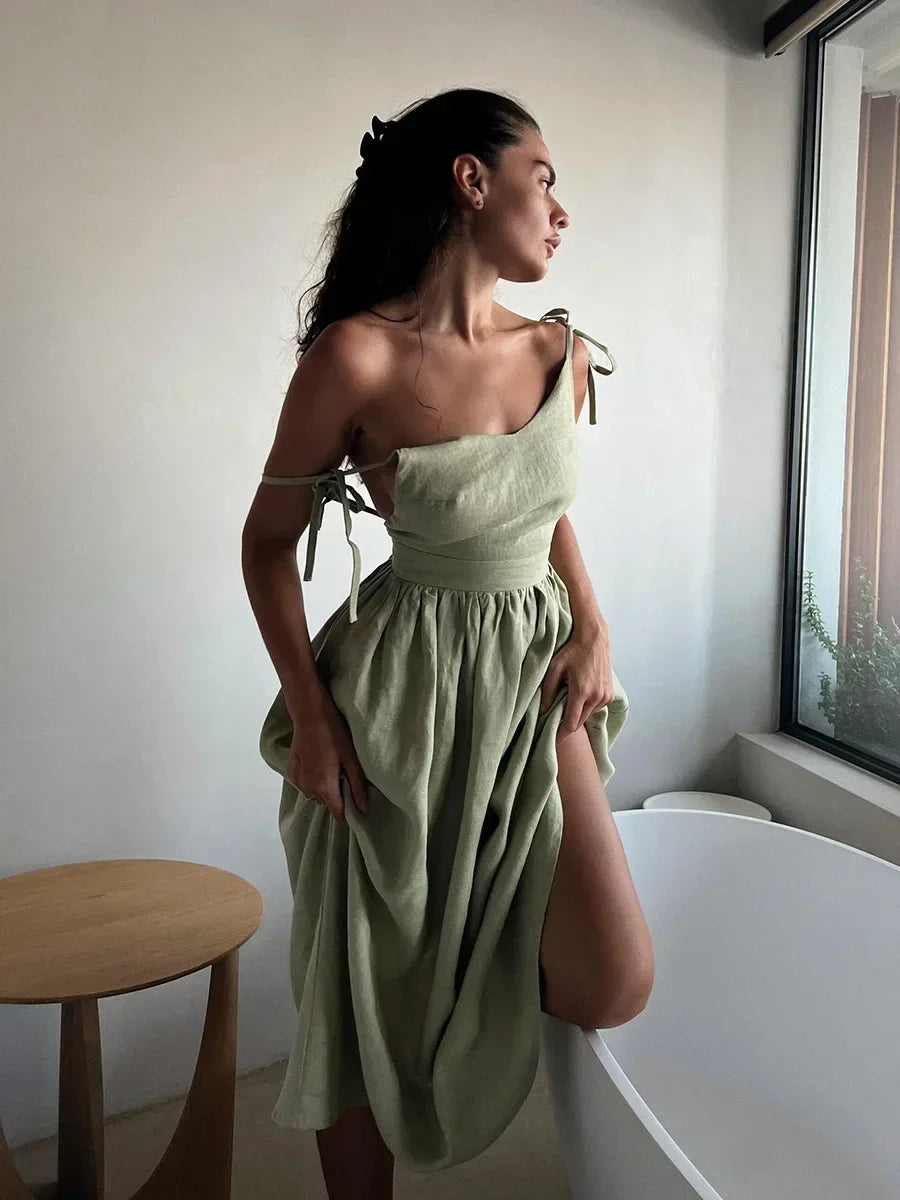 Odette - Luxurious A-Line Dress
