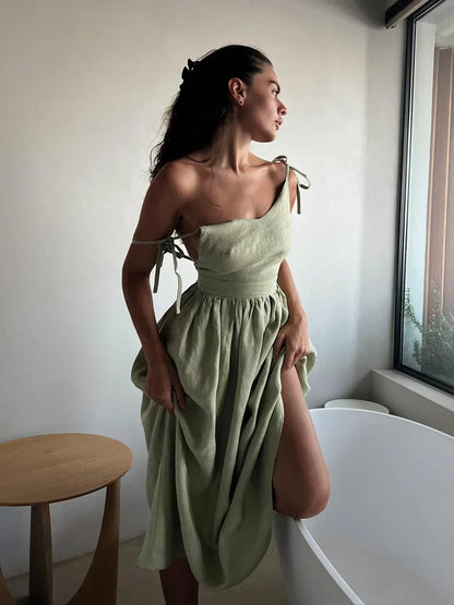 Odette - Luxurious A-Line Dress