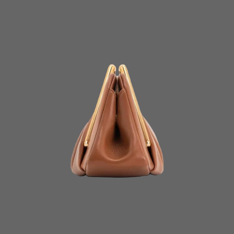 Greta - Elegant Ruched Clutch