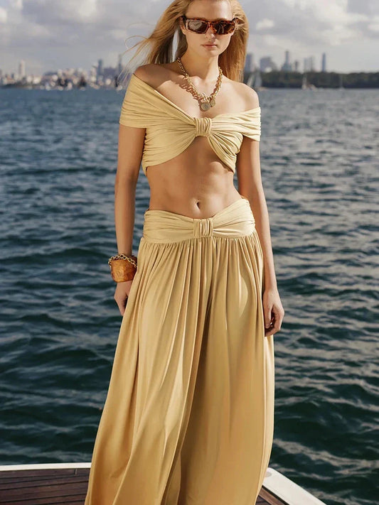 Heather - Silky Flowing Skirt