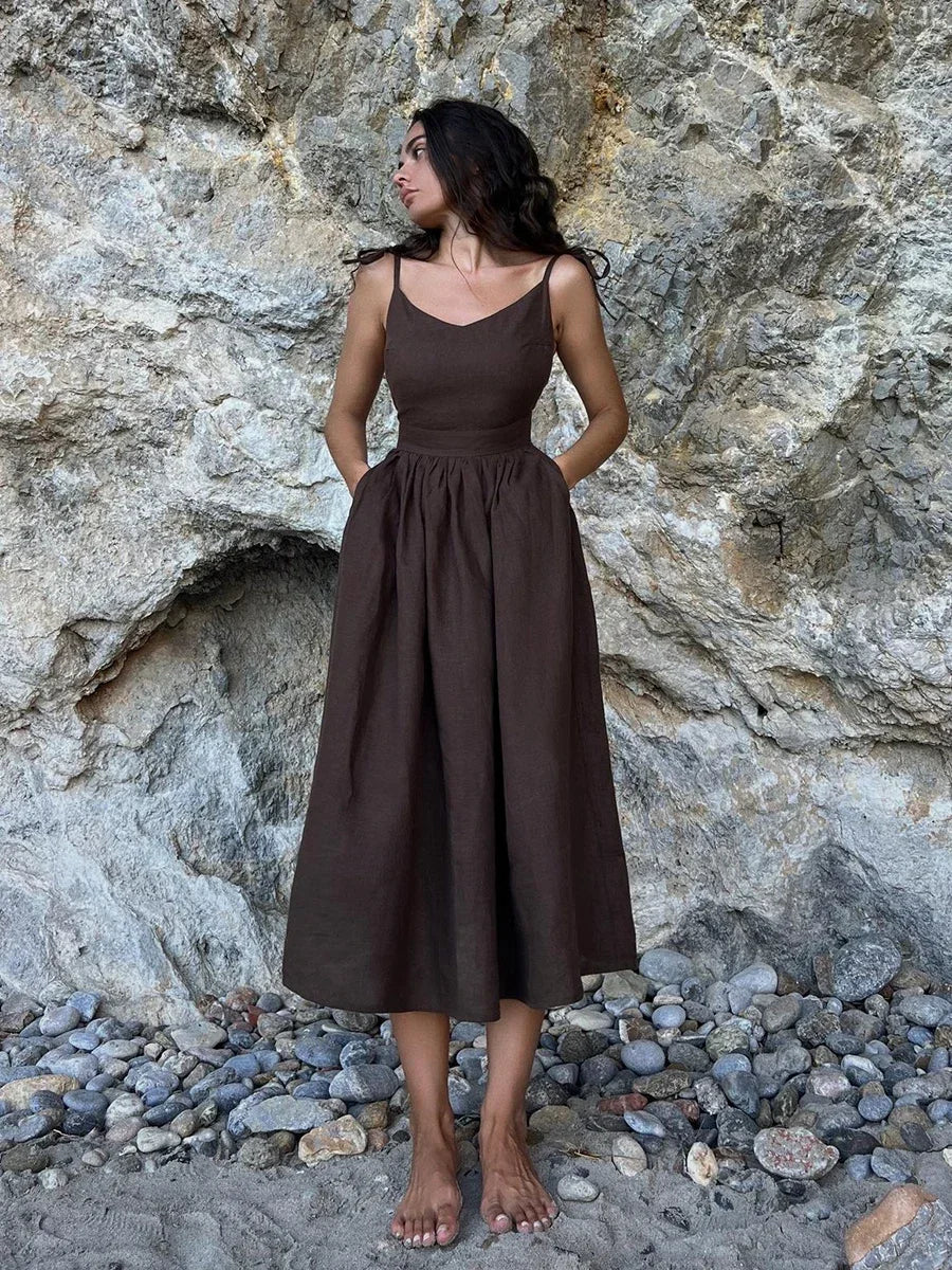 Odette - Luxurious A-Line Dress