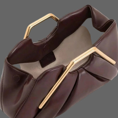 Greta - Elegant Ruched Clutch