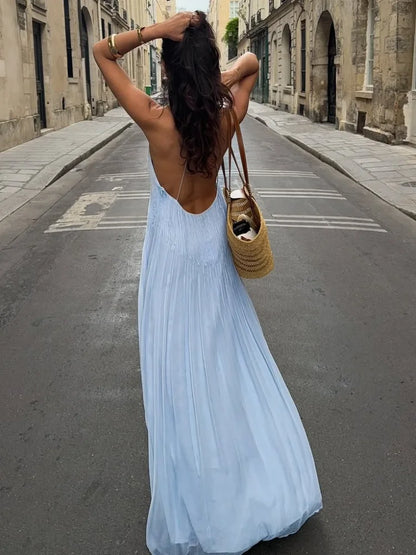 Penelope - Flowing Pleated Dress