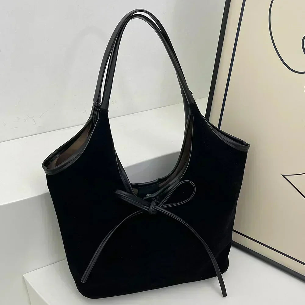 Gemma - Soft Velvet Handbag