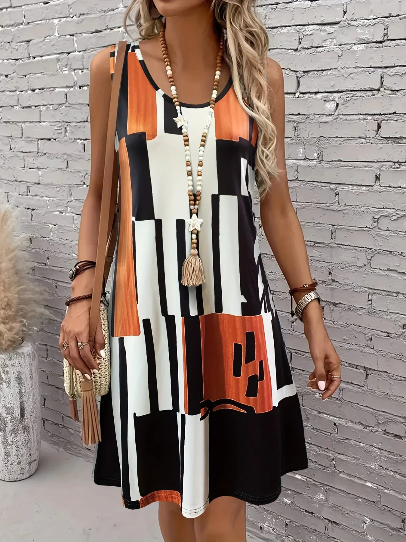 Darla - Silky A-Line Dress