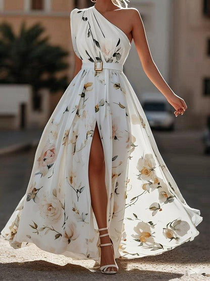 Yvonne - Flowing Chiffon Dress