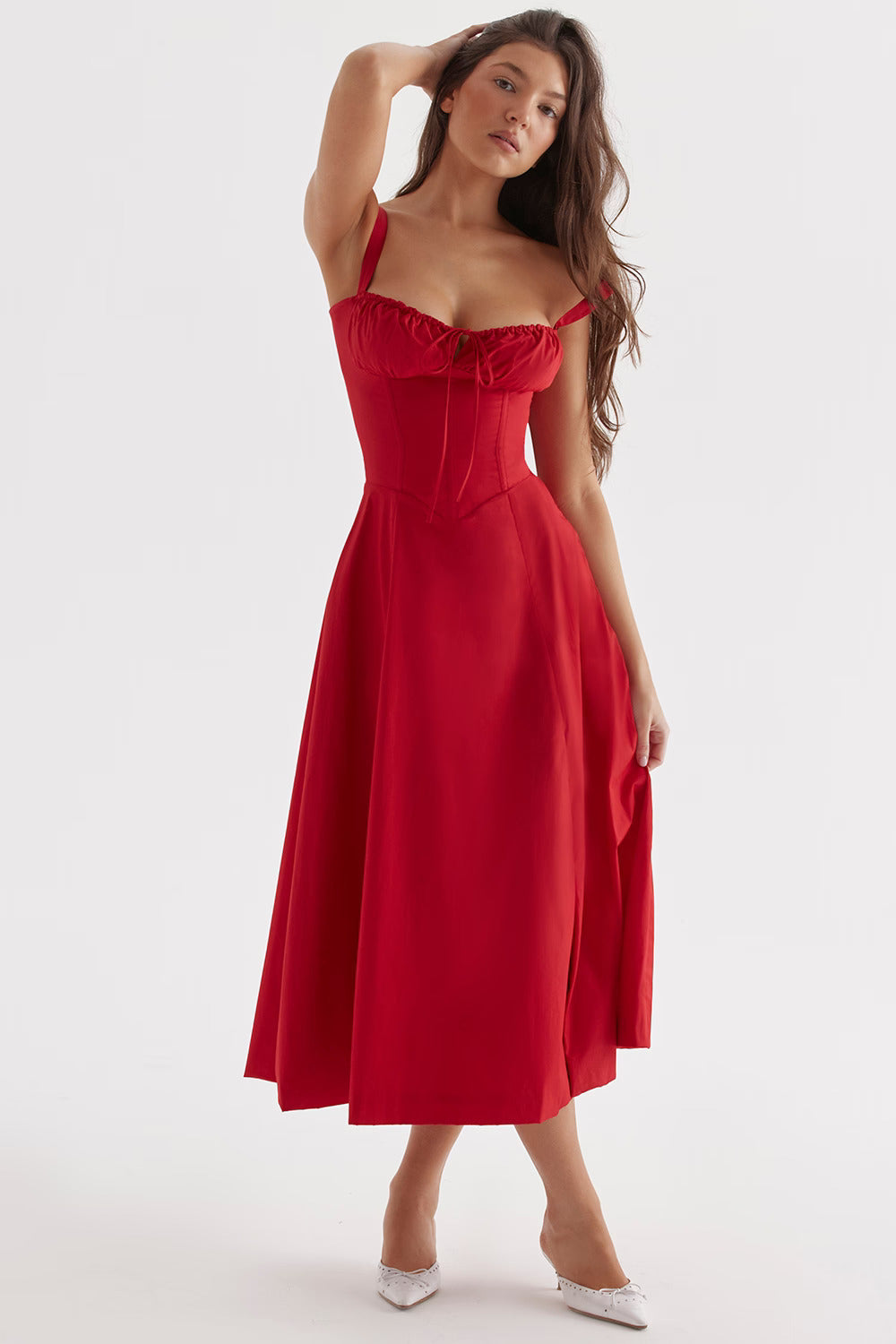 Blair - Silky Midi Dress