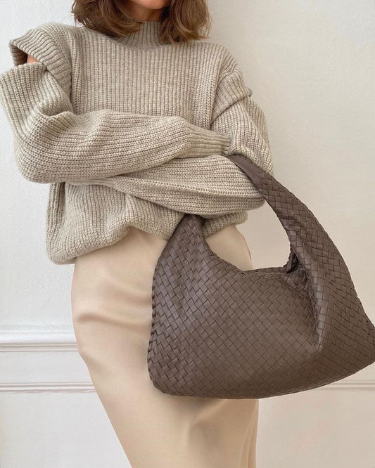 Xaviera - Luxe Woven Bag