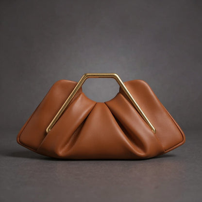 Greta - Elegant Ruched Clutch