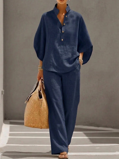 Zinnia - Relaxed Linen Ensemble
