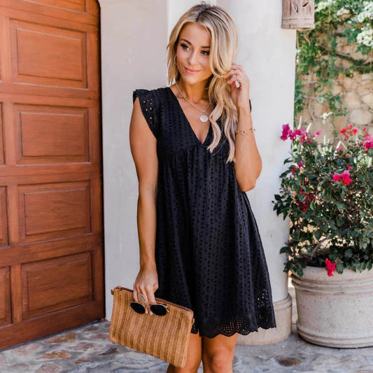 Lauren - Airy Lace Dress